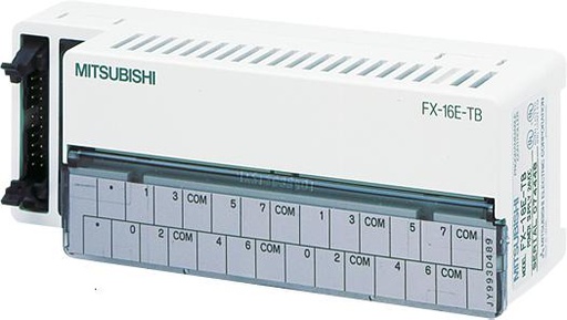 [FX-16E-TB/UL] MITSUBISHI/FA FX2C-2NC TML BLK, 16DC IN (New)