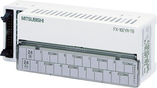 [FX-16EYR-TB] MITSUBISHI/FA FX2C/2NC TML BLK, 16 RLY OUT(J) (New)