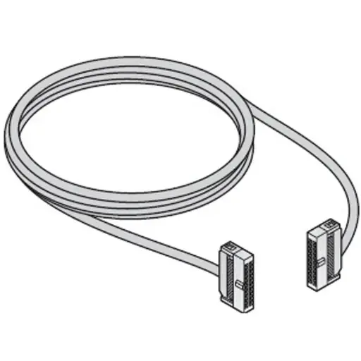 [FX-40E-300CAB-R] MITSUBISHI/FA 40PIN TERMINAL BLOCK CABLE,3M,RND (New)