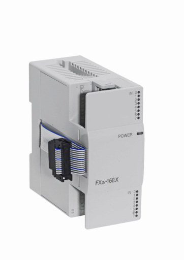 [FX2N-16EX-ES/UL] MITSUBISHI/FA EXT BLOCK, 16DC IN (New)