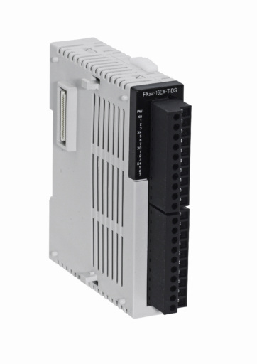 [FX2NC-16EX-T] MITSUBISHI FA24 EXT BLK, 16DC IN, TERMINAL TYPE (J) (New)