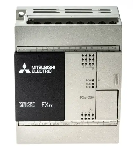[FX3S-20MR/DS-K] MITSUBISHI FA24 20 I/O DC BASE,RELAY OUT,CABLE,S/W (New)