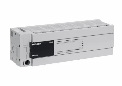 [FX3U-80MT/ES] MITSUBISHI/FA AC BASE UNIT, 40 DC IN / 40 TRANS (SINK) (New)
