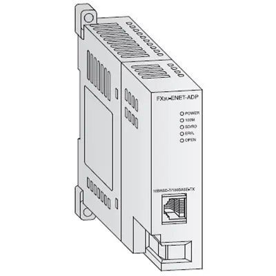 [FX3U-ENET-ADP] MITSUBISHI/FA FX3 ETHERNET, 100BASE-T/TX (New)