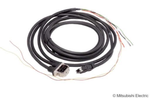 [MR-AEPB2CBL5M-A2-H] MITSUBISHI/FA HK-KT DUAL, OPP LOAD LEAD, HFLEX, 5M,BRK (New)